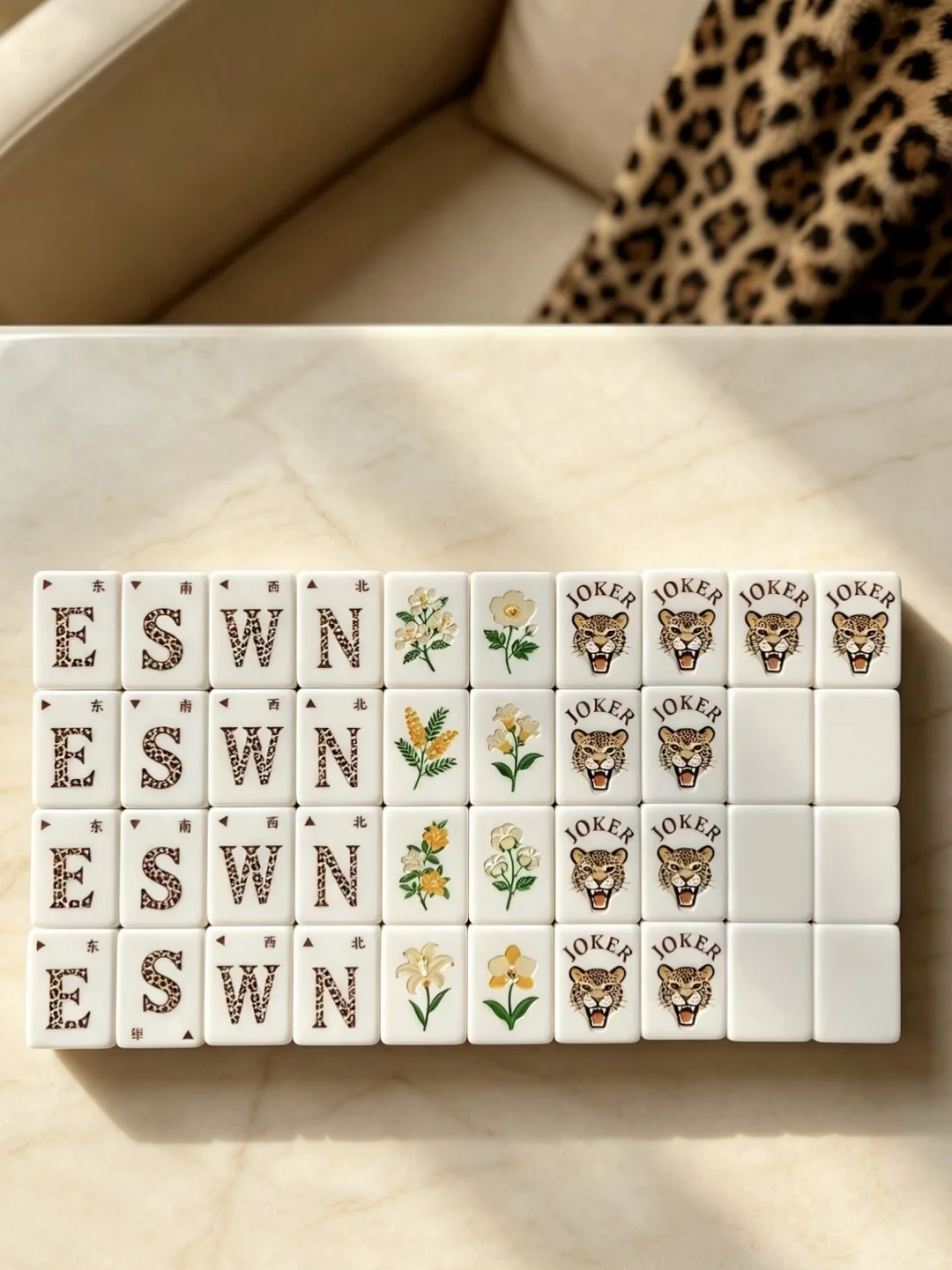 American Mahjong Tile Set