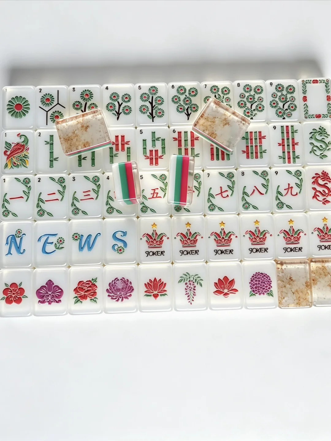 The Bellini Tiles - American Mahjong Tile Set – alternate view