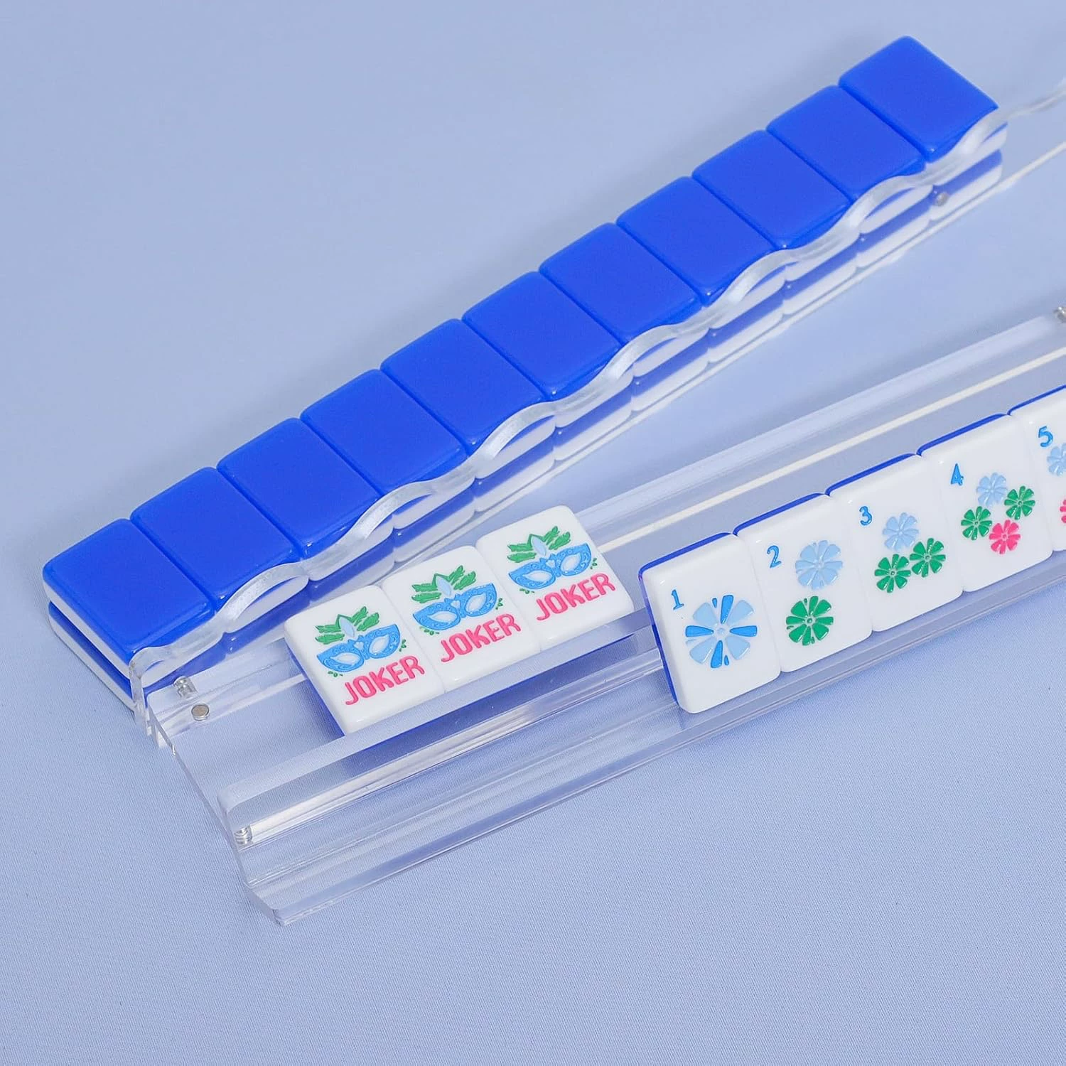 Mahjong Tile Pusher, Acrylic, Transparent, Accessory view 12
