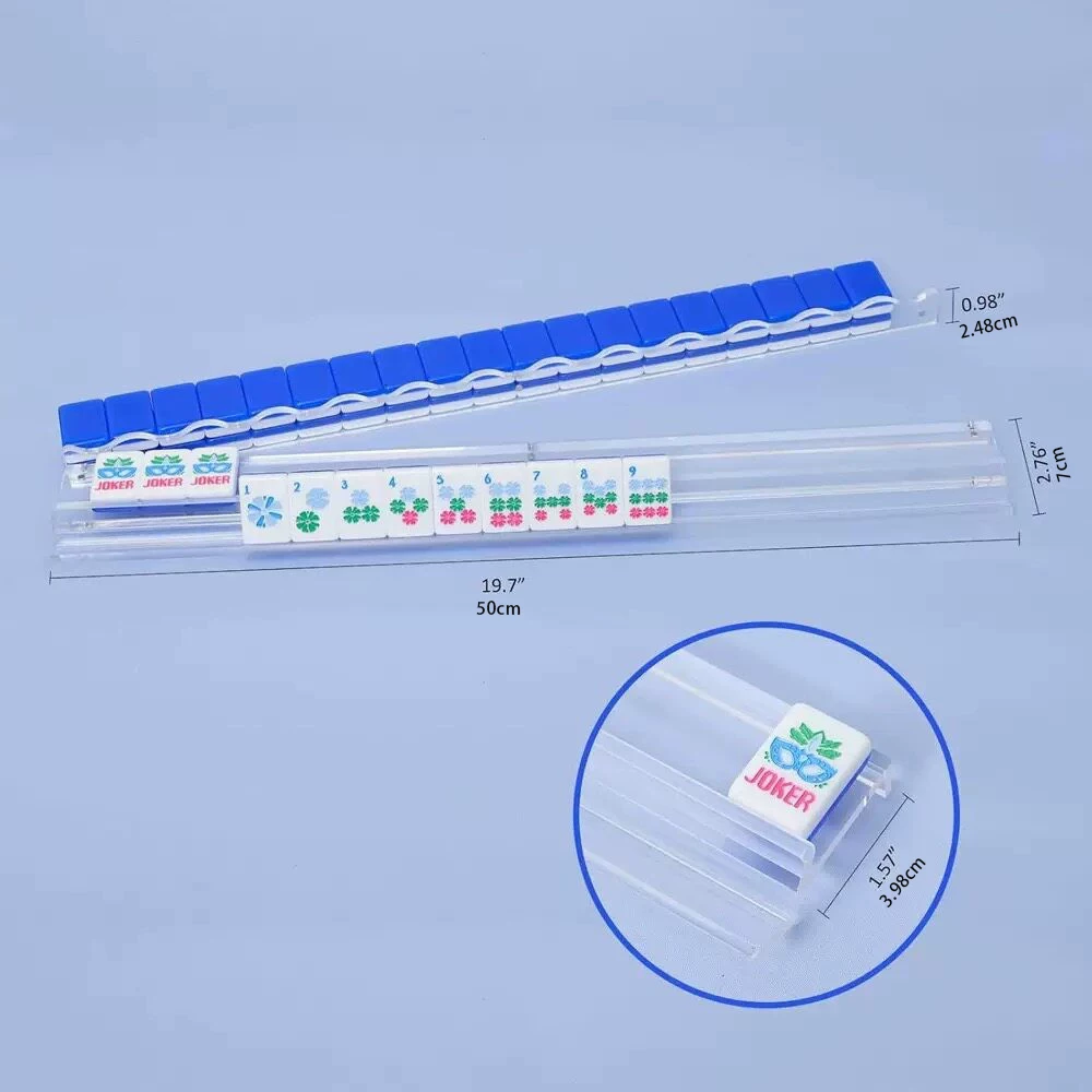 The Clear Magnetic Mahjong Tile Pusher – alternate view