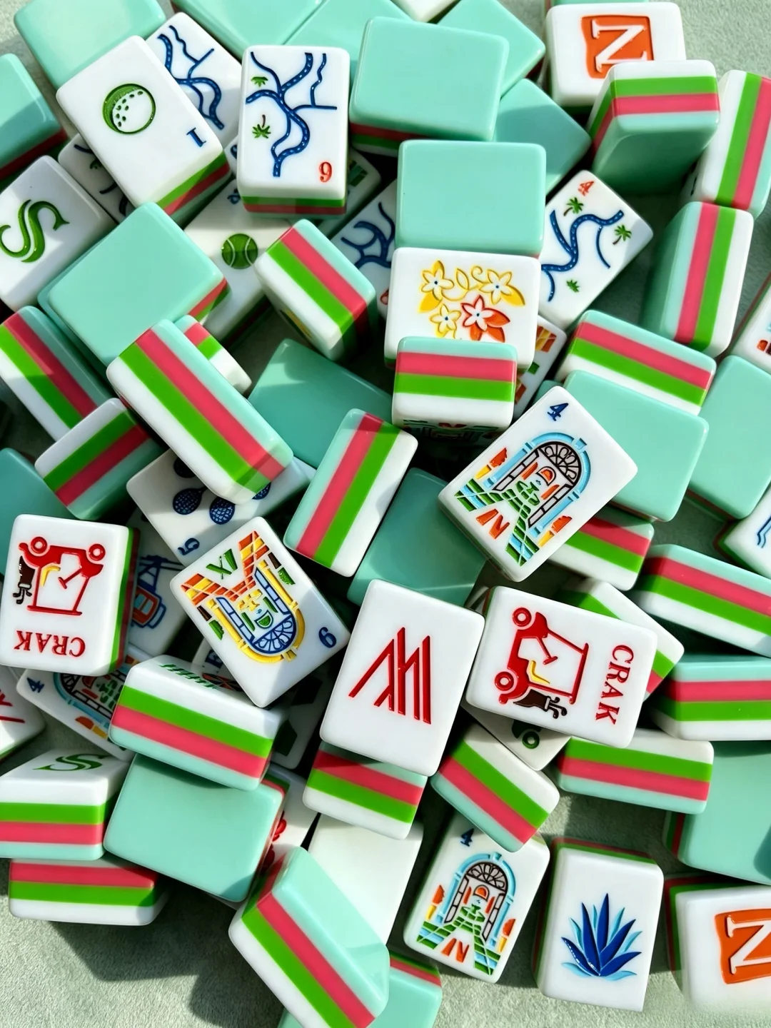 Mahjong Tile Set view 3