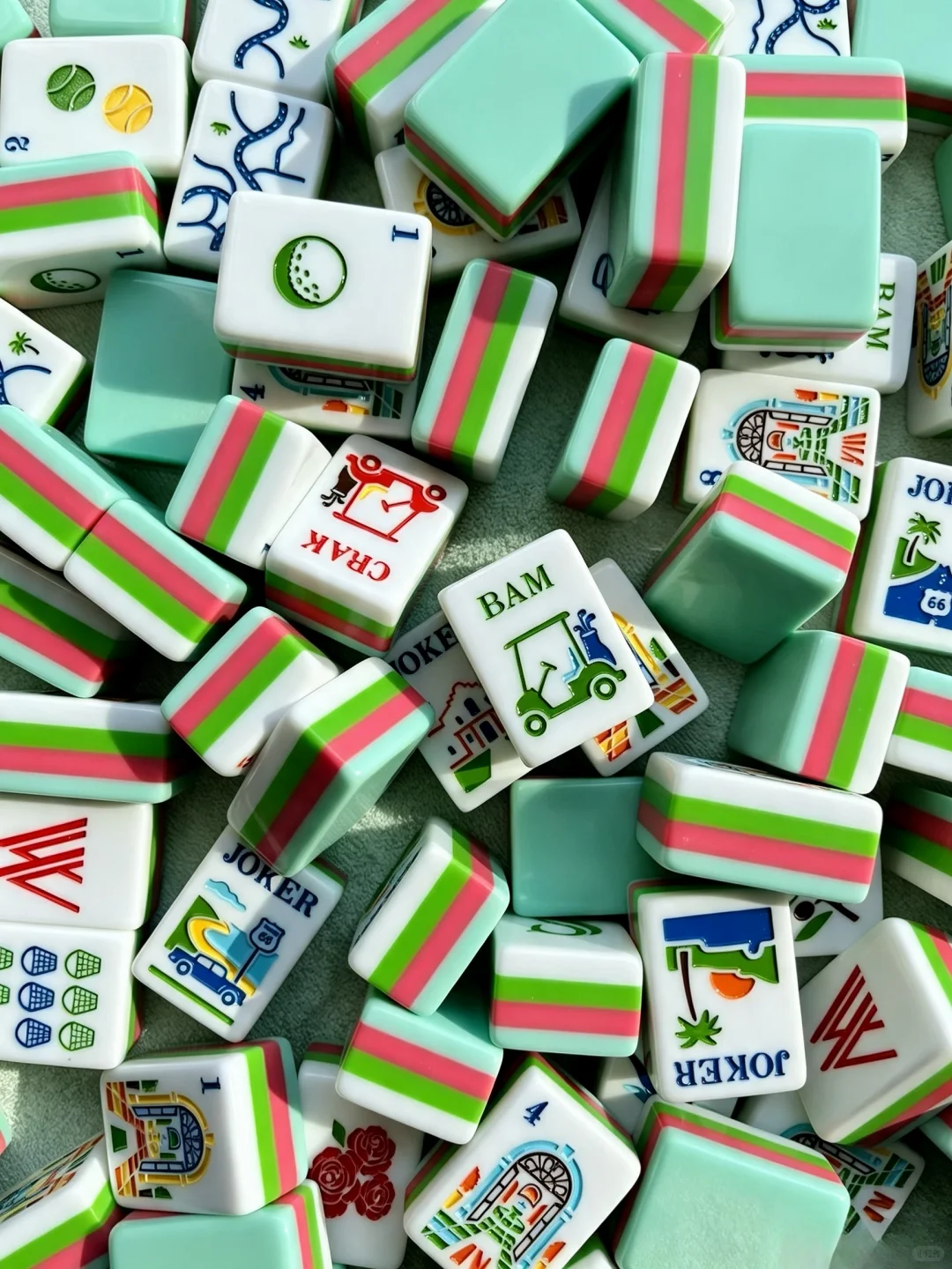 Mahjong Tile Set view 4