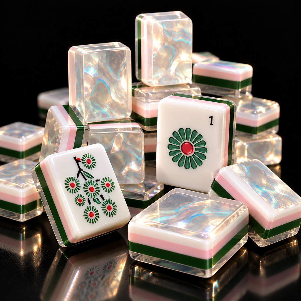 Pearl Mirage - American Mahjong Tile Set