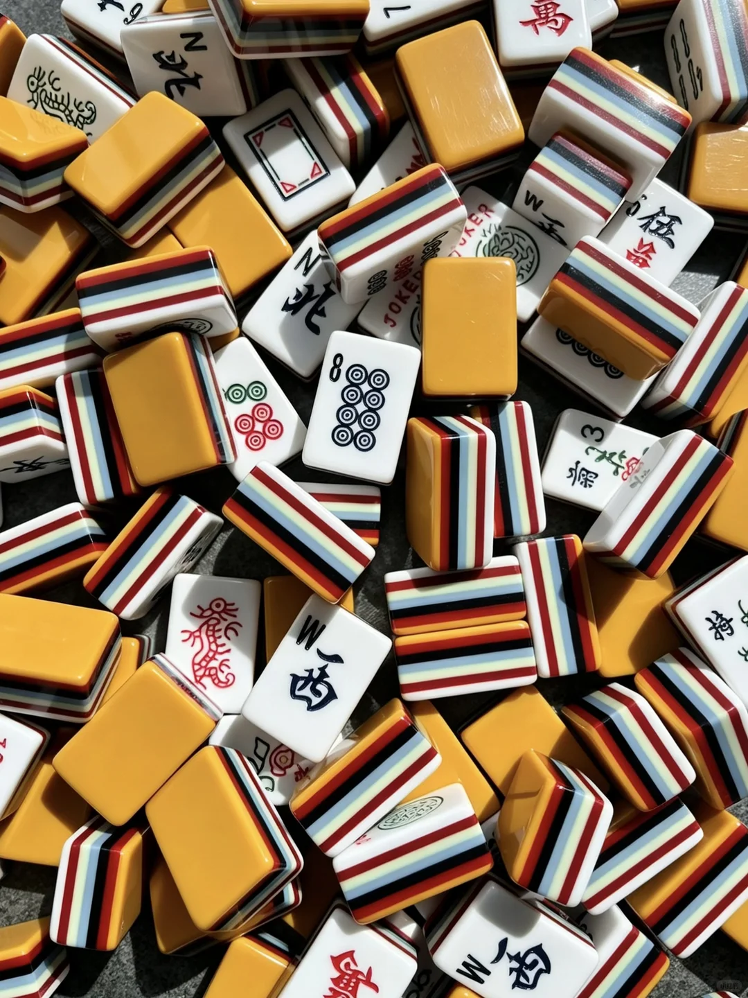 Acrylic American Mahjong Tile Set view 11
