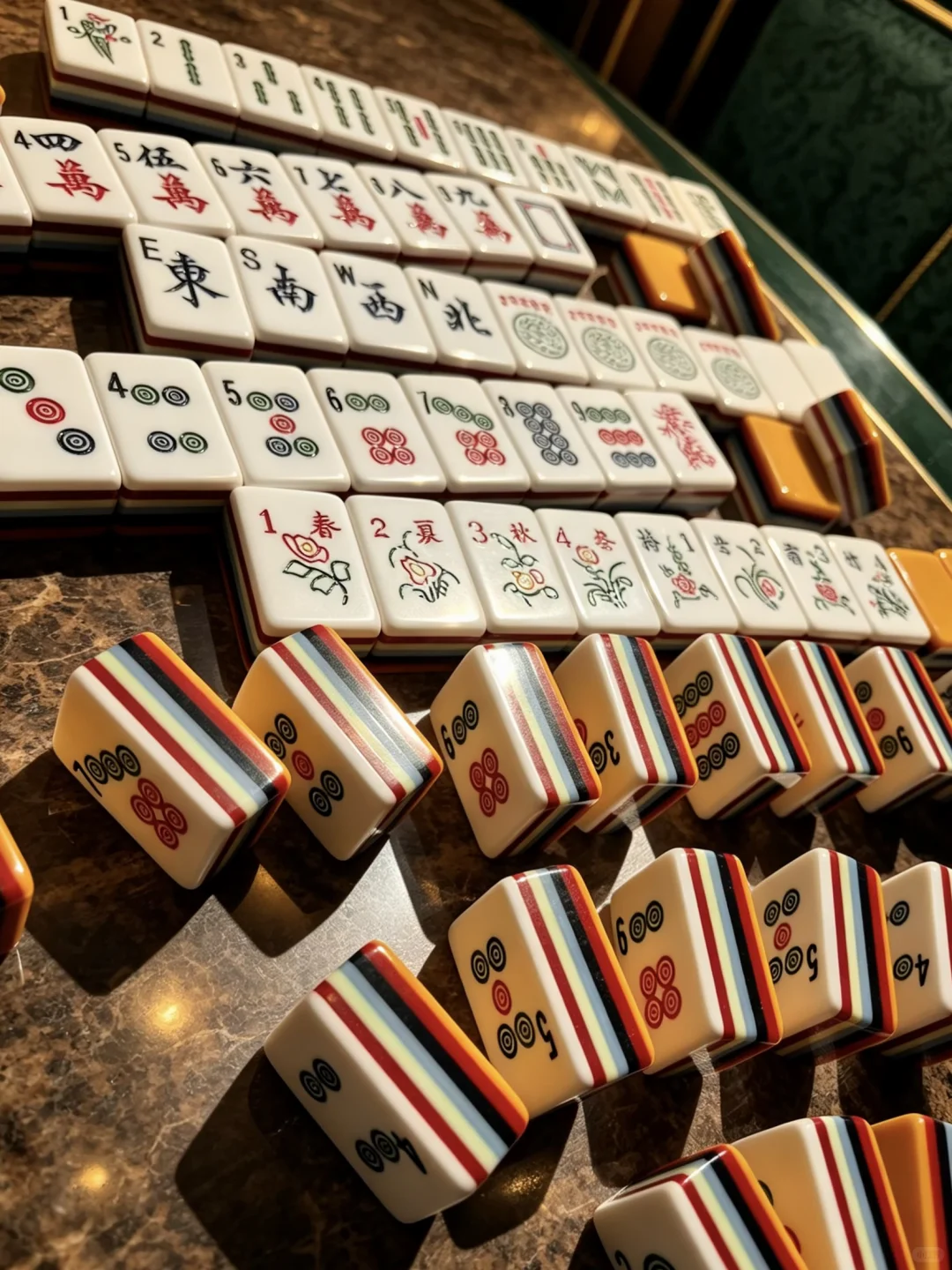 Acrylic American Mahjong Tile Set view 12