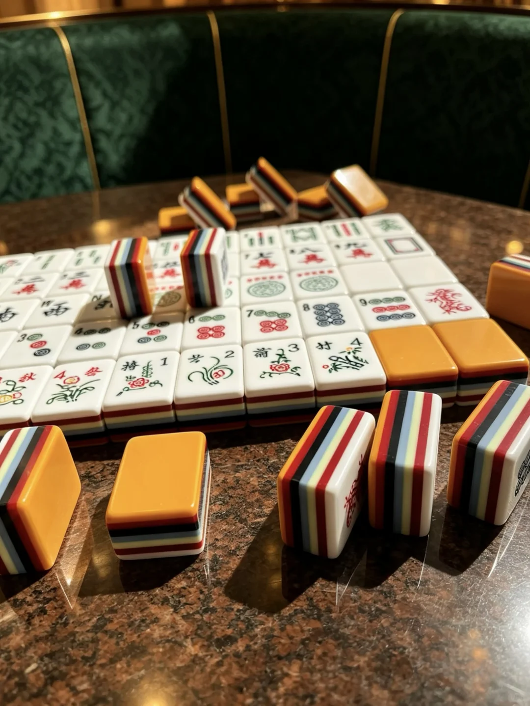 Acrylic American Mahjong Tile Set view 2