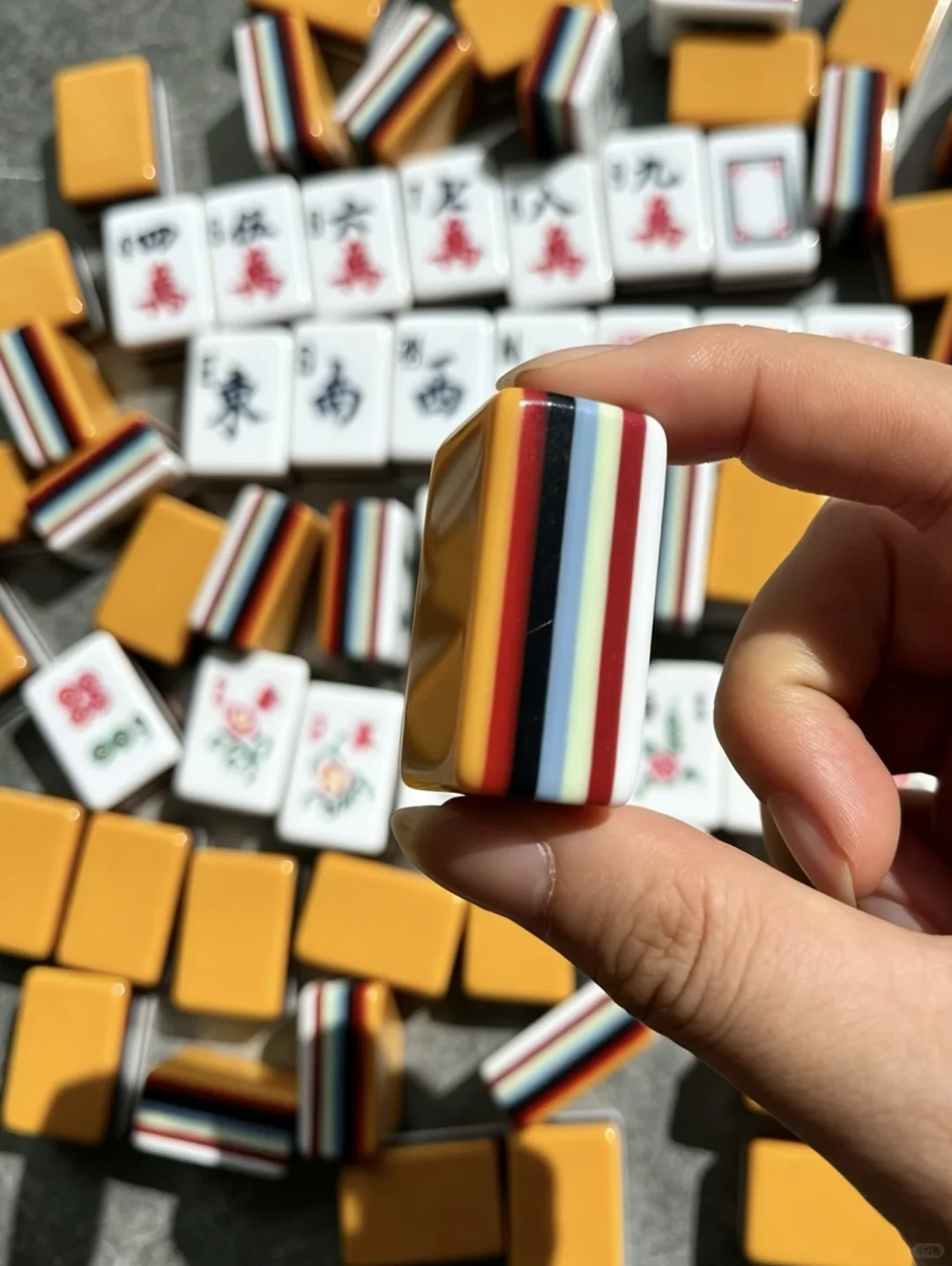 Acrylic American Mahjong Tile Set view 7