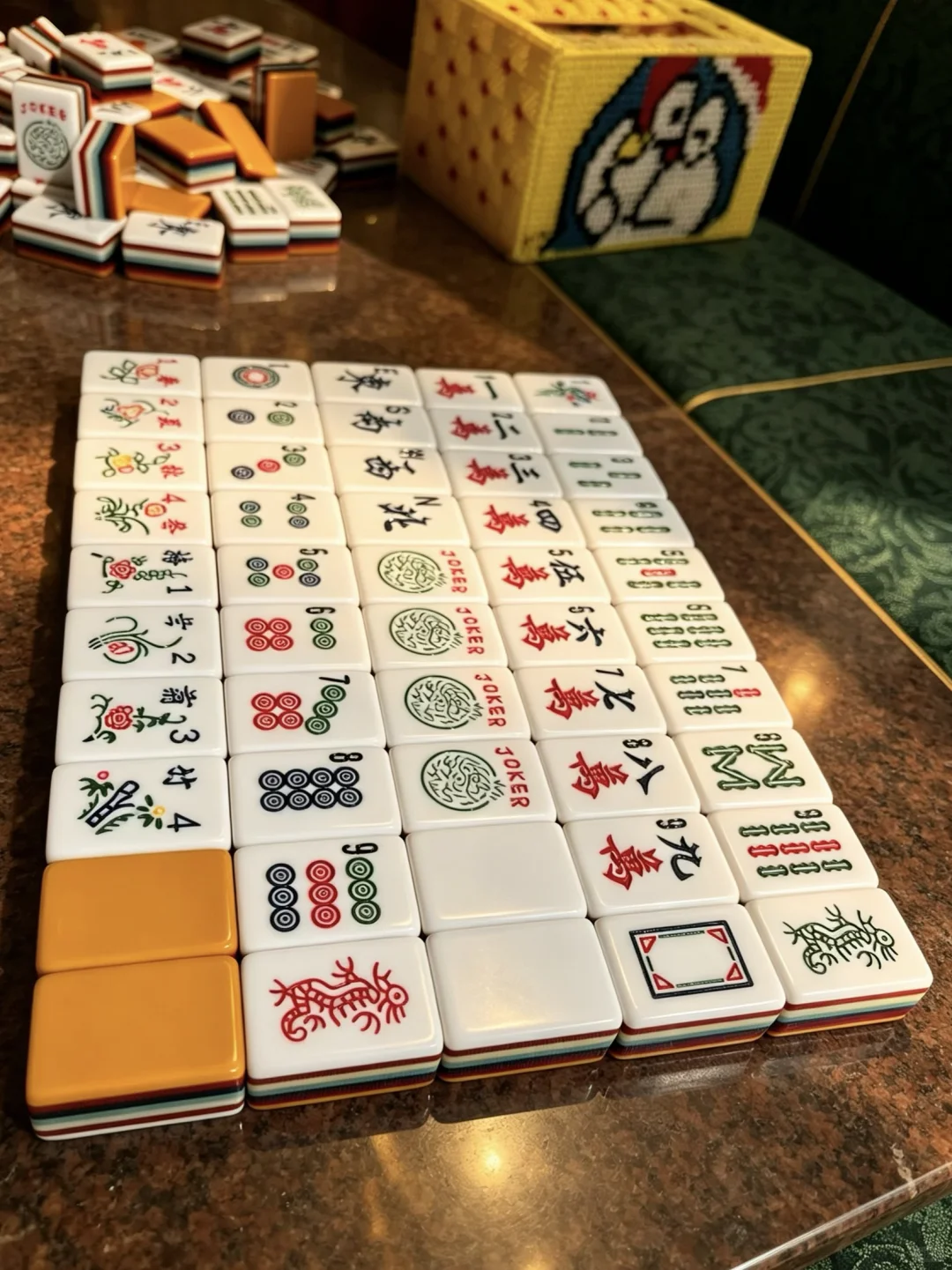 Acrylic American Mahjong Tile Set view 9