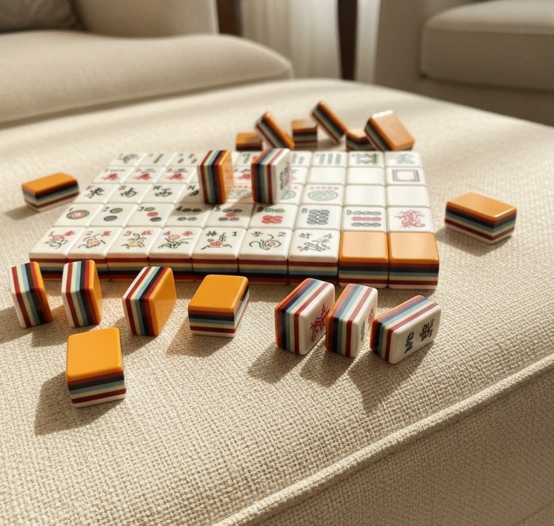 Acrylic American Mahjong Tile Set customer photo