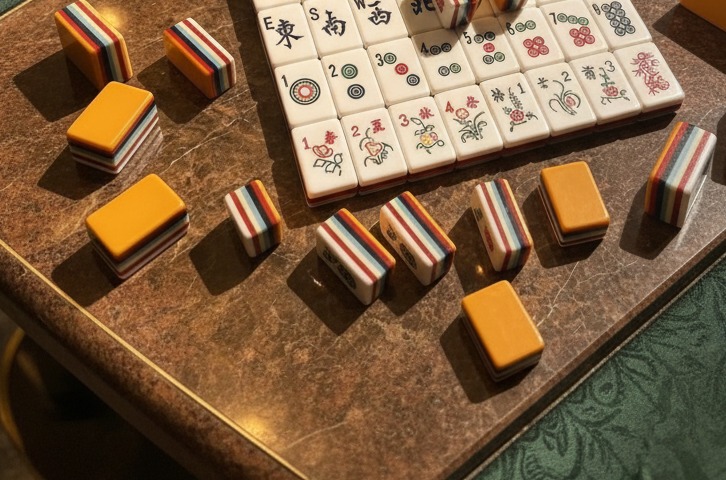 Acrylic American Mahjong Tile Set customer photo